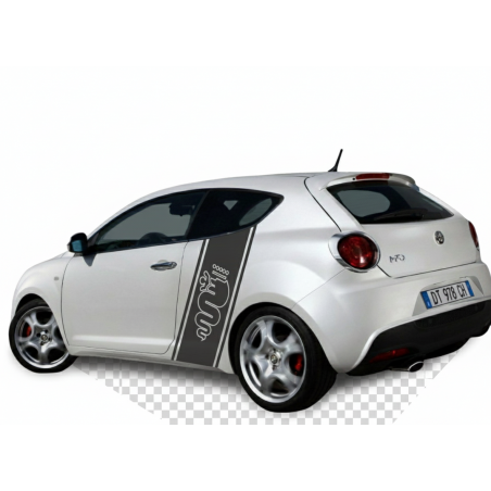 Alfa Romeo bandes laterales Serpent Stylise kit sticker autocollant Fun Stickers