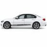BMW Motorsport stripping lateral 180 cm bande decorative racing Fun Stickers
