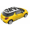 autocollant pour citroen ds3 toit effet zebre
