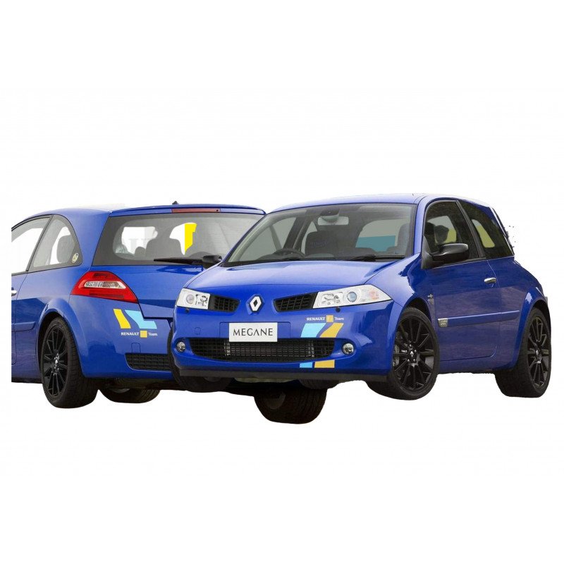 Kit bandes decoratives Renault Megane 2 F1 Team stripping sport Fun Stickers