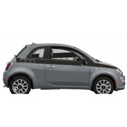 Fiat 500 - Kit Side Strips Logos 500 sticker stickers