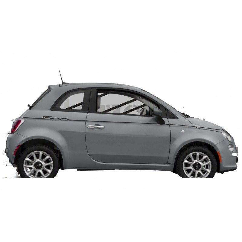 Fiat 500 - kit Side bands 500 signature sticker stickers