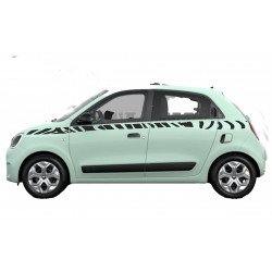 Renault Twingo 3 kit stickers Zebre Racing look unique Fun Stickers