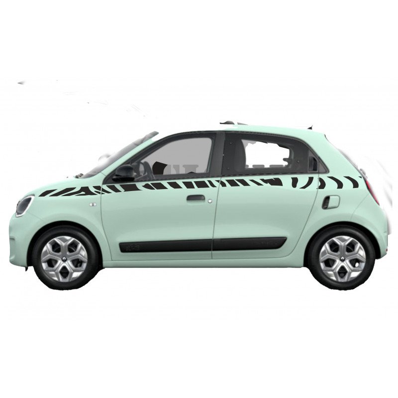 Renault Twingo 3 kit stickers Zebre Racing look unique Fun Stickers