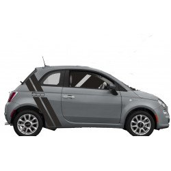 Fiat 500 kit stickers bandes racing style sportif autocollant Fun Stickers
