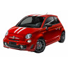 Fiat 500  Kit complet Abarth toit capot hayon Abarth   - Tuning Sticker Autocollant Graphic Decals