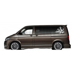 Autocollants Rose des Vents Grand Format 72 cm - Décoration Van & Camping-Car