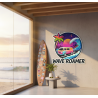 Autocollant Van Life Wave Roamer Retro Surf Road Trip | Fun Stickers