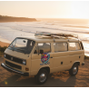 Autocollant Van Life Wave Roamer Retro Surf Road Trip | Fun Stickers
