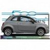 Fiat 500 lettrages 500 autocollants stickers Fun Stickers