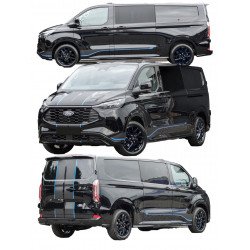 copy of Ford Transit Custom Bands side tailgate hood Kit Decoration - Tuning Sticker Sticker Graphic Decals