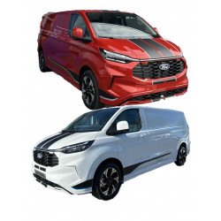 copy of Ford Transit Custom Bands side tailgate hood Kit Decoration - Tuning Sticker Sticker Graphic Decals