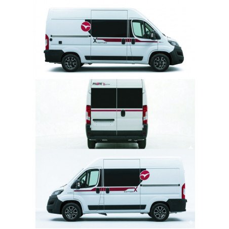 Autocollant Fiat Ducato Fourgon – Style Pilote X Edition