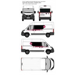 Autocollant Fiat Ducato Fourgon – Style Pilote X Edition
