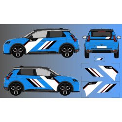 Kit Déco Alpine F1 Team Renault 5 E-Tech Alpine A290 | Fun Stickers