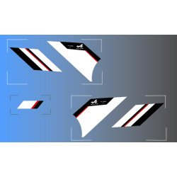 Alpine F1 Team Stickers – Renault 5 E-Tech & A290