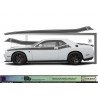 Kit Bandes Latérales avec Logo Dodge Challenger 13 Couleurs | Fun Stickers