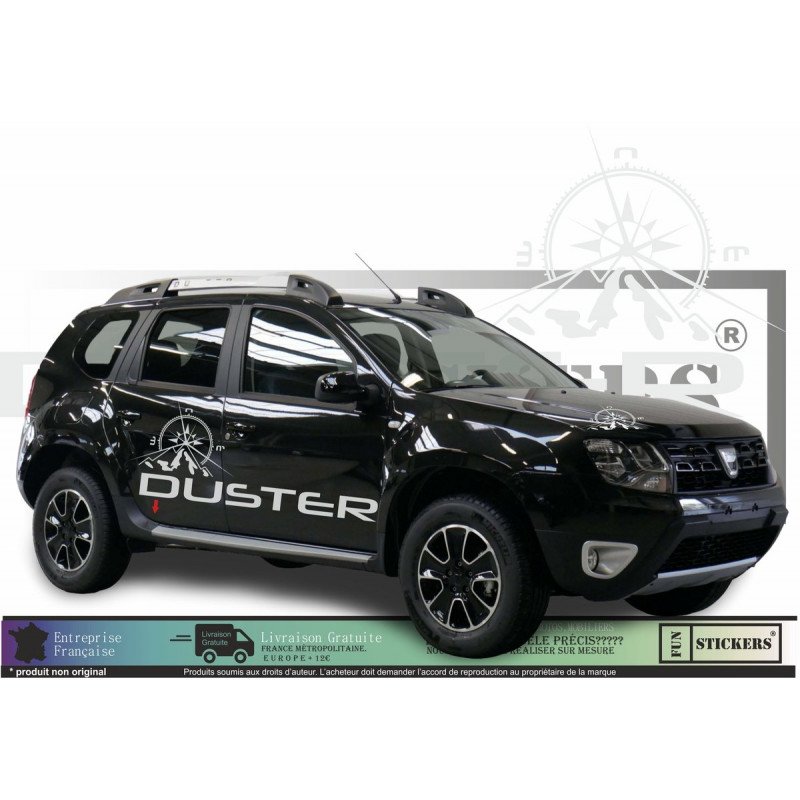 Dacia Duster Adventure Sticker Kit – 13 Colors