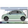 Fiat 500 Complete Side Stripe Sticker Kit – 13 Colors