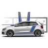 adhésif autocollant sticker complet pour polo style effet wrc