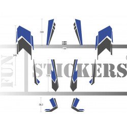 Kit WRC Intégral 3 Faces Complètes VW Polo | Fun Stickers