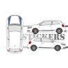 Kit WRC Version 2 Latéraux et Toit VW Polo | Fun Stickers