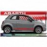 Fiat 500 ABARTH autocollant stripping bandes laterales sport Fun Stickers