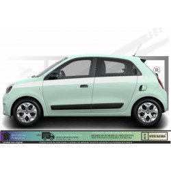 Kit Bandes Latérales Damier Renault Twingo 3 13 Couleurs | Fun Stickers