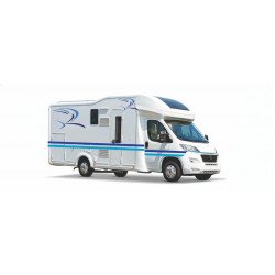 Motorhome Decoration Sticker Kit – Blue Wave Design