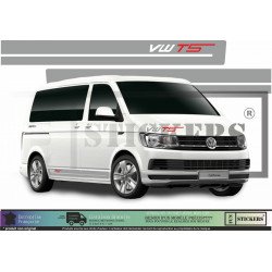 VW Transporter T5 Side Stripe Sticker Kit – 13 Colors