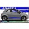Fiat 500 ABARTH autocollant stripping bandes laterales sport Fun Stickers