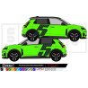 Sticker logo FIVE Renault 5 electrique cote gauche cote droit - Fun Stickers