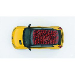 Decoration toit Renault 5 electrique kit autocollant complet - Fun Stickers