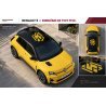 Renault 5 E-Tech side stripe and roof decal kit – racing style