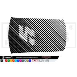 Kit autocollant bandes laterales et toit Renault 5 E-Tech design premium - Fun Stickers