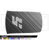 Kit autocollant bandes laterales et toit Renault 5 E-Tech design premium - Fun Stickers