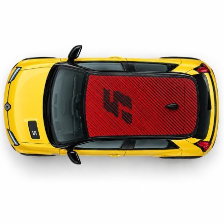 Kit Autocollants Bandes Latérales et Toit Renault 5 E-Tech - Design Premium