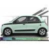 Kit Bandes Latérales Damier Renault Twingo 3 13 Couleurs | Fun Stickers