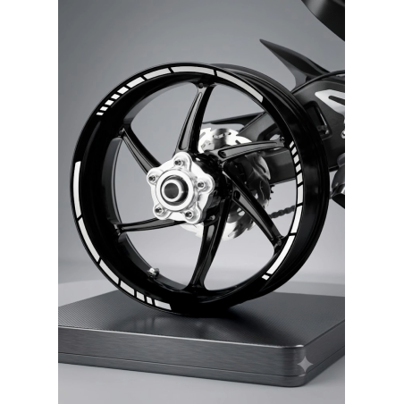 Liserets Moto x2 - Bandes Décoratives Autocollantes Vinyle