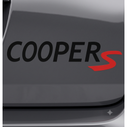 Stickers Logo Mini Cooper S - Autocollant | Fun-Stickers.fr