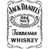 Sticker Jack Daniel's Frigo 50 cm - Autocollant Décoratif Vinyle