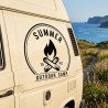 Stickers Summer Outdoor Camp 60 cm x2 - Décoration Van Camping-Car