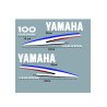 Yamaha 100 Four Stroke Sticker Kit – Outboard Decals | Fun-Stickers.fr