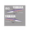 Yamaha 80 Four Stroke Sticker Kit - Outboard Decals | Fun-Stickers.fr