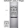 Sticker Jack Daniel's Frigo 50 cm - Autocollant Décoratif Vinyle