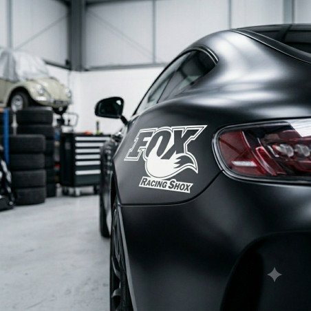 Stickers Fox Racing 20 cm x2 - Sponsor Moto | Fun-Stickers.fr