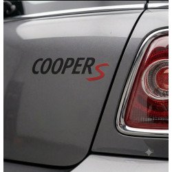 Stickers Logo Mini Cooper S - Autocollants Décoratifs Vinyle