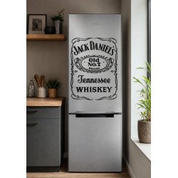 Sticker Jack Daniel's Frigo 50 cm - Autocollant Décoratif Vinyle