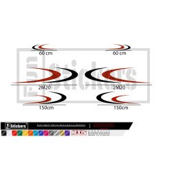 Kit Stickers Camion Tribal - Déco Poids Lourd | Fun-Stickers.fr
