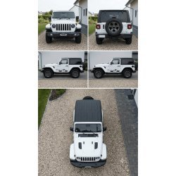 copy of JEEP WILLYS Wrangler  KIT army USMC -  - Kit Complet - voiture Sticker Autocollant Graphic Decals